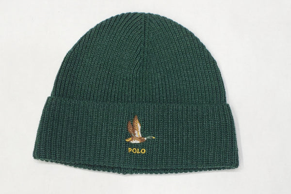 Nwt Polo Ralph Lauren Green Mallard Duck Skully
