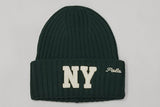 Nwt Polo Ralph Lauren Green NY Logo Patch with Script Embroidered Skully