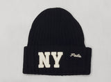 Nwt Polo Ralph Lauren Black NY Logo Patch with Script Embroidered Skully