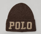 Nwt Polo Ralph Lauren Brown Spellout Skully
