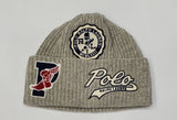 Nwt Polo Ralph Lauren Grey P-Wing Script Patch Skully