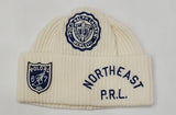 Nwt Polo Ralph Lauren Cream Northeast P.R. L Patch  Skully