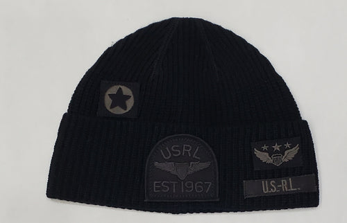 Nwt Polo Ralph Lauren Black USRL 1967 Patch Skully