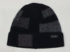 Nwt Polo Ralph Lauren Black Patchwork Wool Beanie
