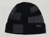 Nwt Polo Ralph Lauren Black Patchwork Wool Beanie