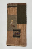 Nwt Polo Ralph Lauren Patchwork Polo Bear Wool Blend Scarf