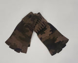 NWT  Polo Ralph Lauren Camo Wool Blend Fingerless Gloves