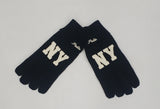 Nwt Polo Ralph Lauren Black NY Gloves