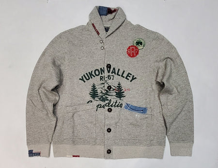 Nwt Polo Ralph Lauren Duck Embroidered Corduroy Leather Strap Back