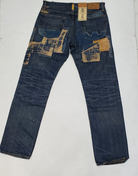Nwt Polo Ralph Lauren Hampton Relaxed Straight Distressed Jean