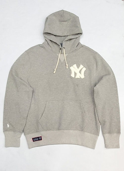 Nwt Polo Ralph Lauren Grey NY Yankees Hoodie
