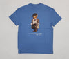 Nwt Polo Ralph Lauren Blue Prep Teddy Bear Pocket Classic Fit Tee