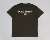 Nwt Polo Sport Olive  Spellout Classic Fit Tee