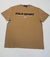 Nwt Polo Sport Khaki Spellout Classic Fit Tee