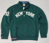 Nwt Polo Ralph Lauren Green New York NY 3 Button Sweatshirt