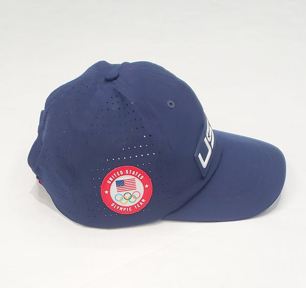 Nwt Polo Ralph Lauren Navy Olympic Team USA Velcro Strap