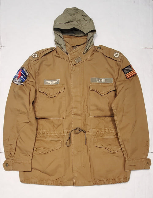 Nwt Polo Ralph Lauren Khaki Iconic Field US-RL Jacket - Unique Style
