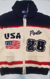 Nwt Polo Ralph Lauren Team USA Olympic Shawl Cardigan - Unique Style