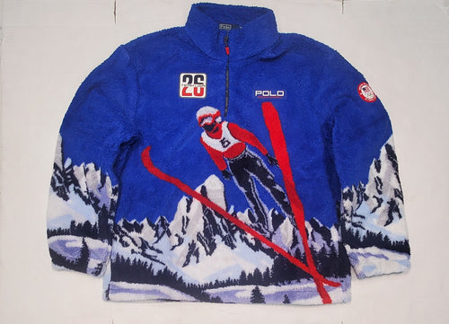 Nwt Polo Ralph Lauren Team USA Ski Pile 2026 Fleece Pullover - Unique Style