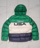 Nwt Polo Ralph Lauren Green Team USA Olympic Down Jacket - Unique Style