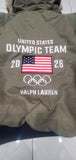 Nwt Polo Ralph Lauren Olive Team USA Olympic Down Jacket - Unique Style