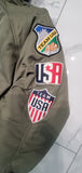 Nwt Polo Ralph Lauren Olive Team USA Olympic Down Jacket - Unique Style
