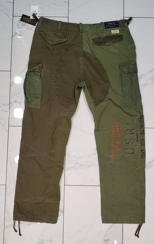 Nwt Polo Ralph Lauren Olive Patched Classic Fit Cargo Pants - Unique Style