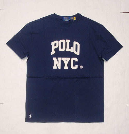 Nwt Polo Ralph Lauren Navy Polo NYC Classic Fit Tee - Unique Style