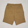 Nwt Polo Ralph Lauren Khaki  Spellout Double Knit Shorts - Unique Style