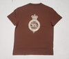 Nwt Polo Ralph Lauren Brown P.R.L Classic Fit Tee - Unique Style