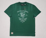 Nwt Polo Country  Ralph Lauren Green Dry Goods New York  Classic Fit Tee - Unique Style