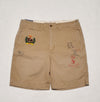 Nwt Polo Ralph Lauren Khaki Equestrian Bedford 8.5 Inch Classic Fit Shorts - Unique Style