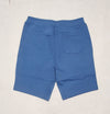 Nwt Polo Ralph Lauren Blue Spellout Double Knit Shorts - Unique Style