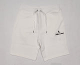 Nwt Polo Ralph Lauren White  Spellout Double Knit Shorts - Unique Style
