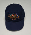 Nwt Polo Ralph Lauren Navy Triple Pony Adjustable Hat - Unique Style