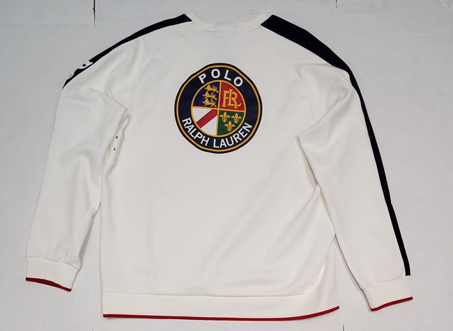 Nwt Polo Ralph Lauren White Polo USA Cookie Sweatshirt - Unique Style