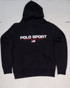 Nwt Polo Ralph Lauren Black Polo Sport Spellout Hoodie - Unique Style