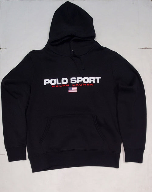 Nwt Polo Ralph Lauren Black Polo Sport Spellout Hoodie - Unique Style
