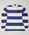 Nwt Polo Ralph Lauren Blue/White 1903 New York Yankees Classic Fit Rugby - Unique Style