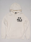 Nwt Polo Ralph Lauren White/Black Motor Racing Pullover Hoodie - Unique Style