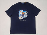 Nwt Polo Ralph Lauren Navy Ski Bear Classic Fit Tee - Unique Style