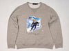 Nwt Polo Ralph Lauren Grey Ski Bear Sweatshirt - Unique Style