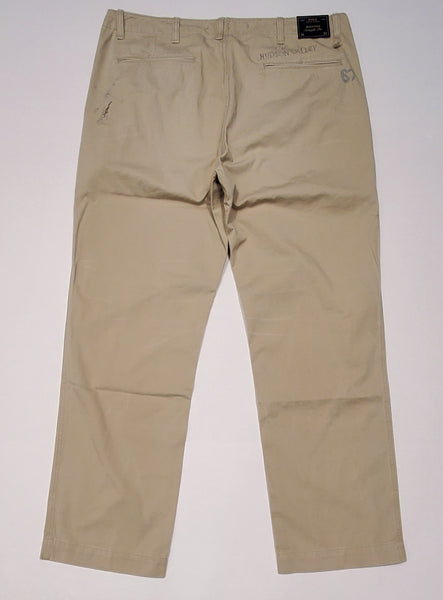 Nwt Polo Ralph Lauren Khaki Graphic Straight Fit Pants - Unique Style