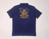 Nwt Polo Ralph Lauren Navy Est MCM-LXVII PRLC Embroidered Classic Fit Polo - Unique Style
