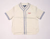 Nwt Polo Ralph Lauren White/Blue N.East State  Baseball Shirt - Unique Style