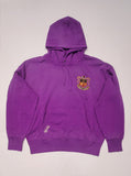 Nwt Polo Ralph Lauren Purple Crest Embroidered Pullover Hoodie - Unique Style
