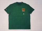 Nwt Polo Ralph Lauren Green Embroidered Est MCM-LXVII PRLC Classic Fit Tee - Unique Style