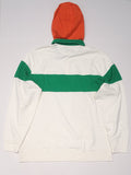 Nwt Polo Ralph Lauren White/Green CP RL-93 Classic Fit Rugby w/Hood - Unique Style