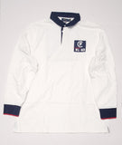 Nwt Polo Ralph White  CP-93 Classic Fit Long Sleeve Rugby - Unique Style