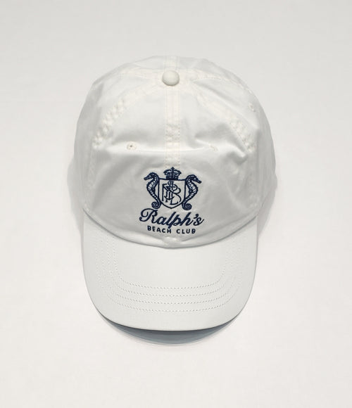 Nwt Polo Ralph Lauren Beach Club Leather Strap Back Hat - Unique Style